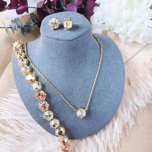 Park Lane Peaches & Cream Set – Includes Bracelet, Necklace AND Earrings